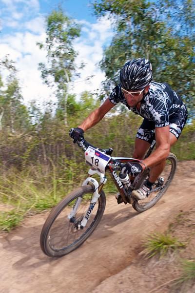 Dylan Cooper, finishing strongly.