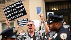 Protesters call for return of migrants sent to notorious El Salvador prison