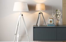 Aldi offers this week: retro white floor lamp from aldi's offers