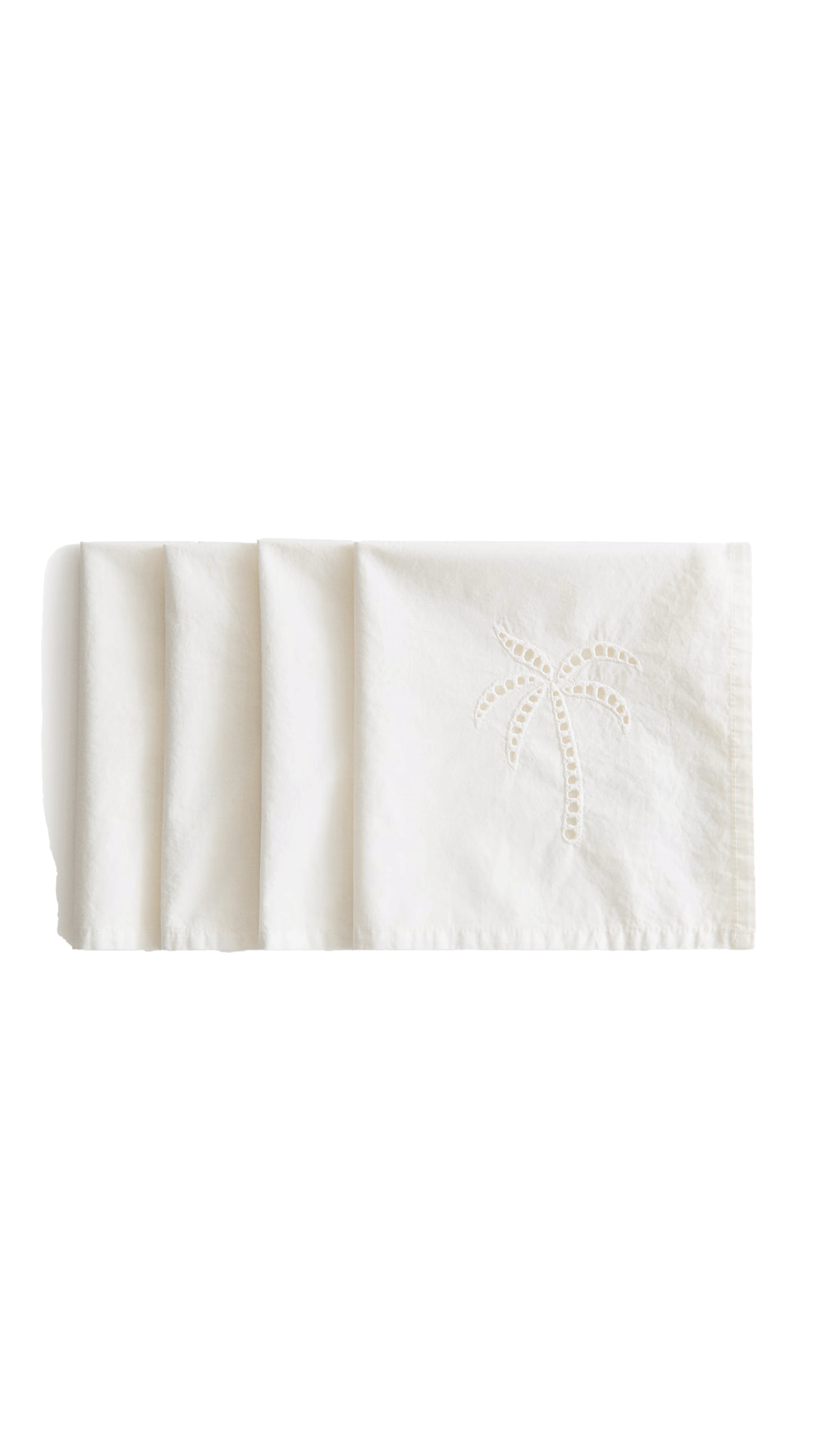 4-pack broderie anglaise napkins
