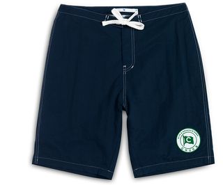 Navy swim shorts