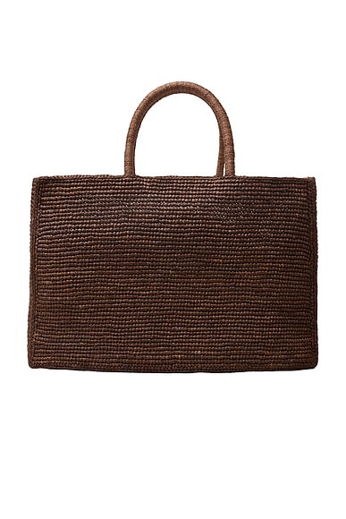Large Charlotte Raffia Bag