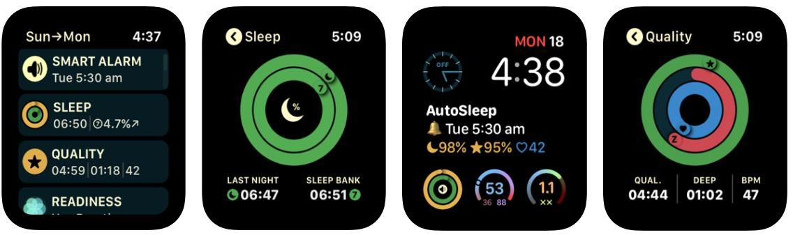 Autosleep Apple Watch Screenshots