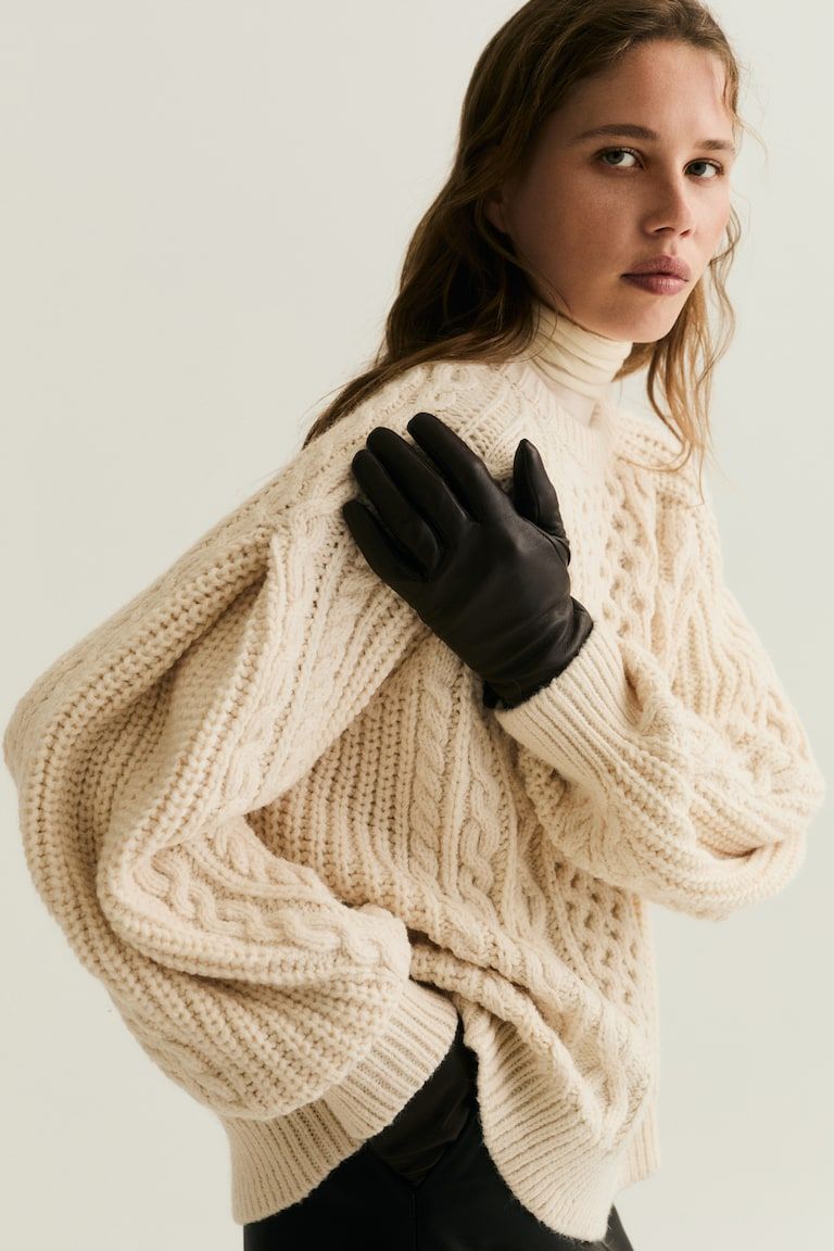 Cable-Knit Jumper