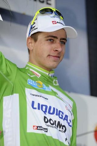 Peter Sagan (Liquigas - Doimo) kept the green jersey