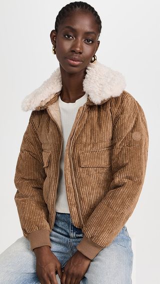 Save the Duck Reily Corduroy Bomber Jacket