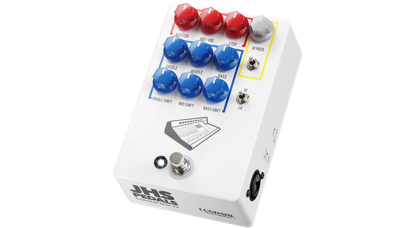 JHS Effects releases the Colour Box Version 2 preamp pedal | MusicRadar