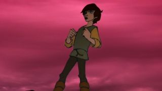 A screenshot from The Black Cauldron