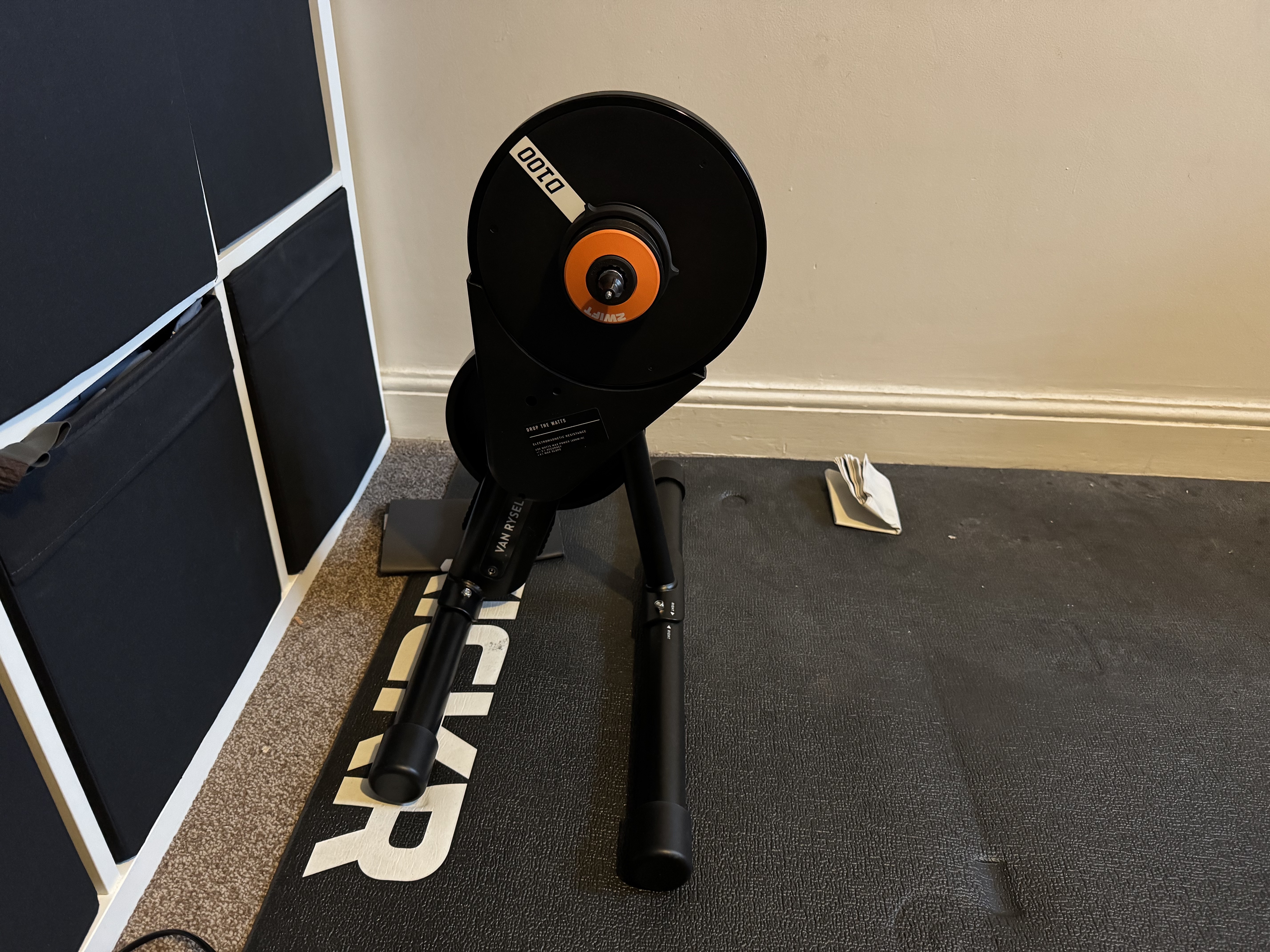 Van Rysel D100 Trainer with Zwift Cog