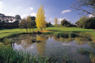 Water comes into play on several holes at Builth Wells