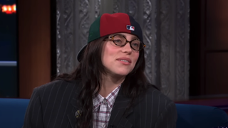 Billie Eilish on The Late Night with Stephen Colbert May 2024