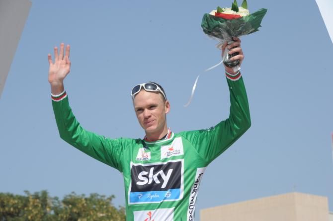 After the abandon of Peter Sagan, Chris Froome took the points jersey