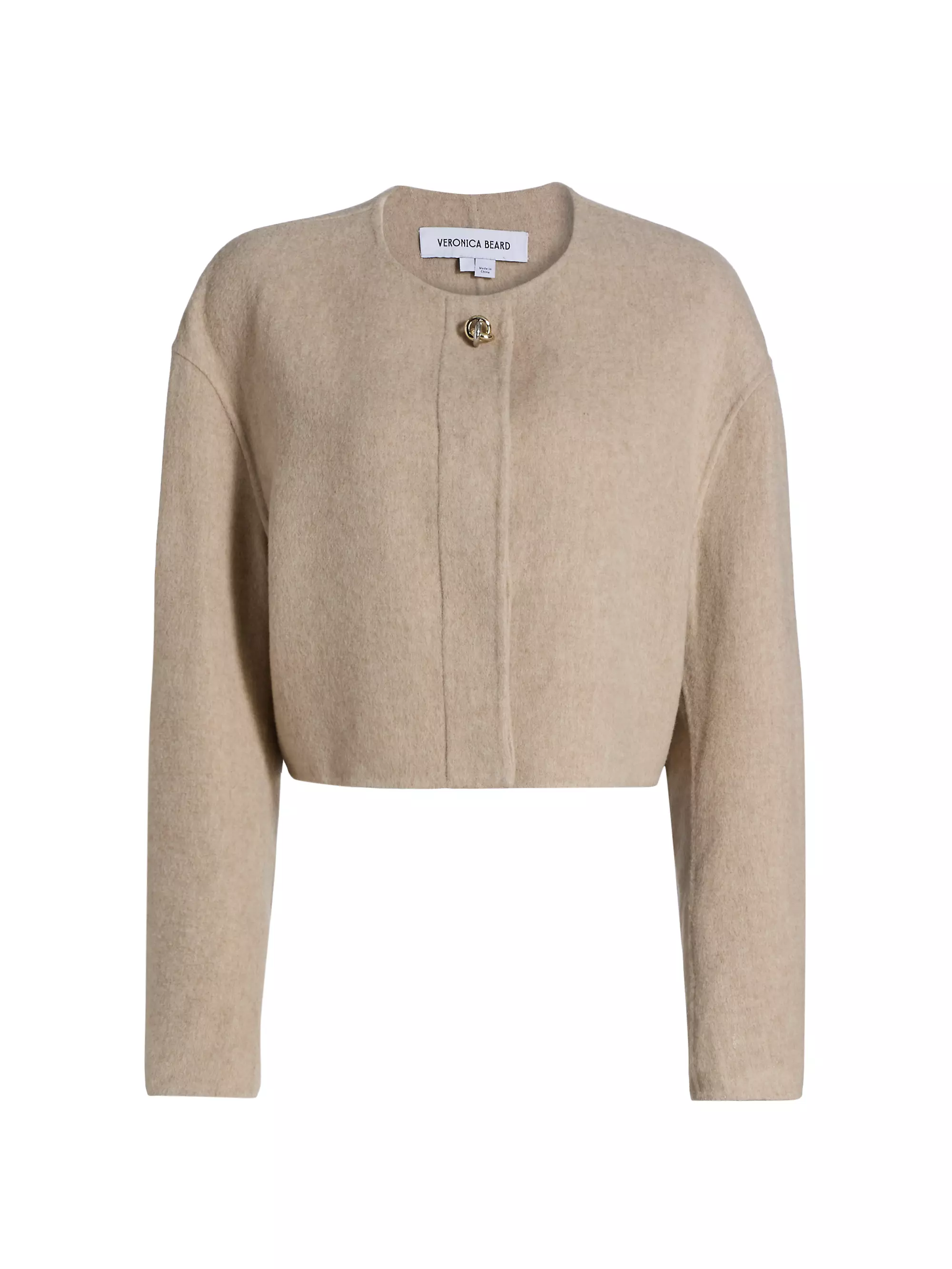 Philips Virgin Wool-Blend Crop Jacket