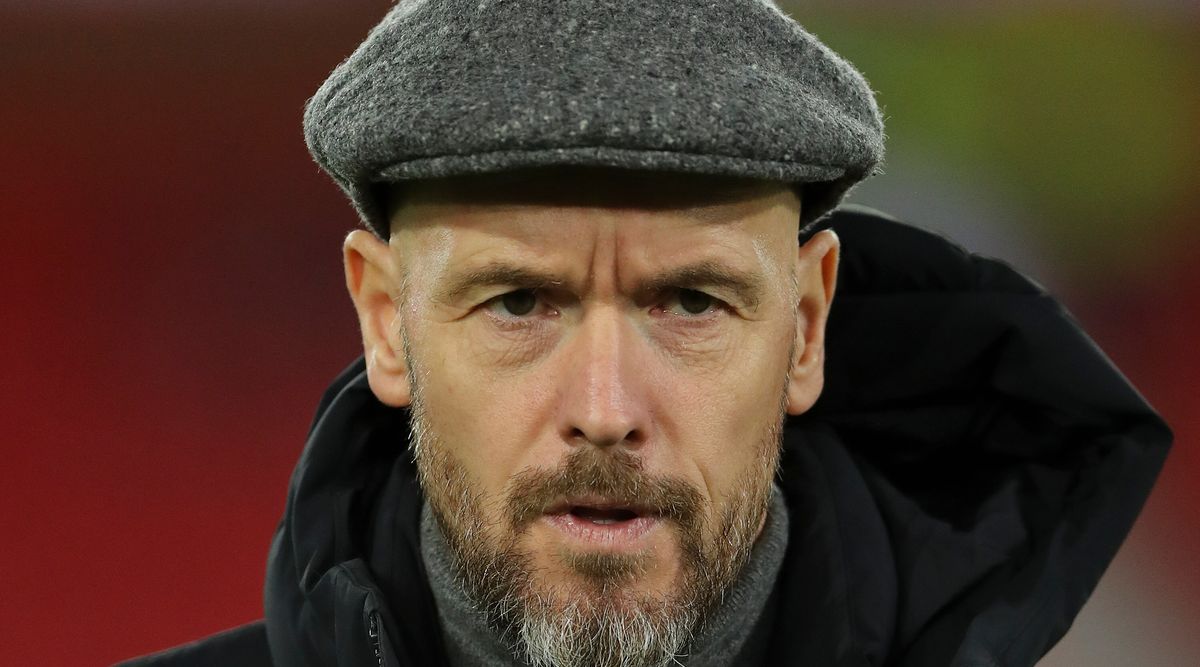 Manchester United manager Erik ten Hag, December 2023