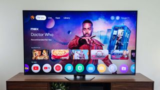 Doctor Who on a Hisense U8QG Mini-LED TV.