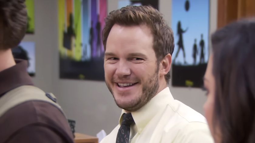 Chris Pratt as Andy in Parks &amp; Recs.