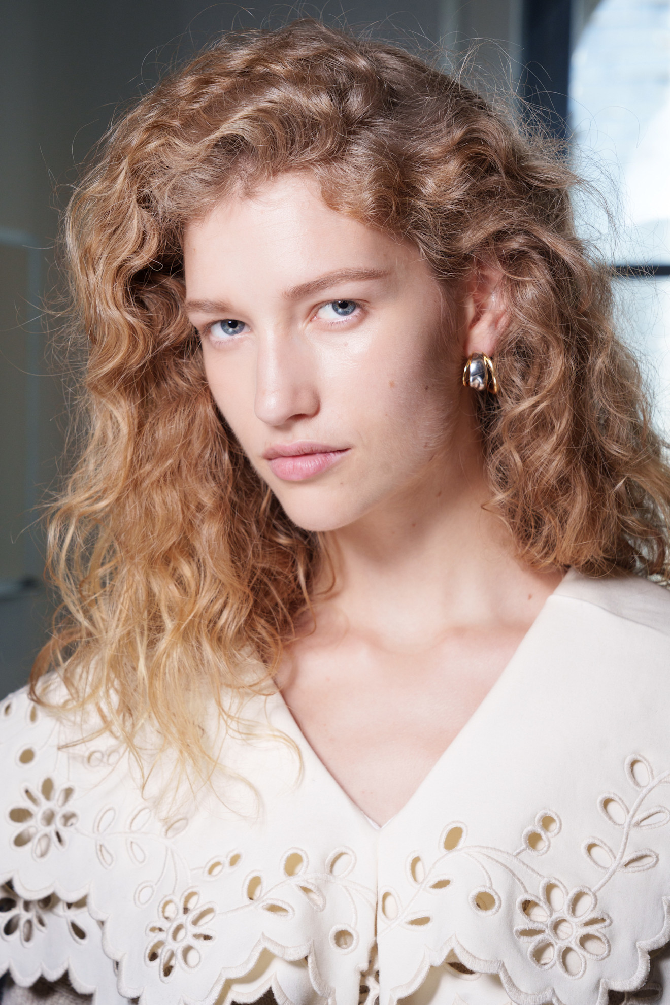 Altuzarra spring/summer 2025 beauty look from New York Fashion Week