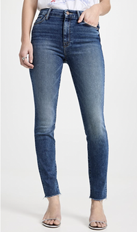 Mother The Looker Ankle Fray Jeans, $228 | Shopbop