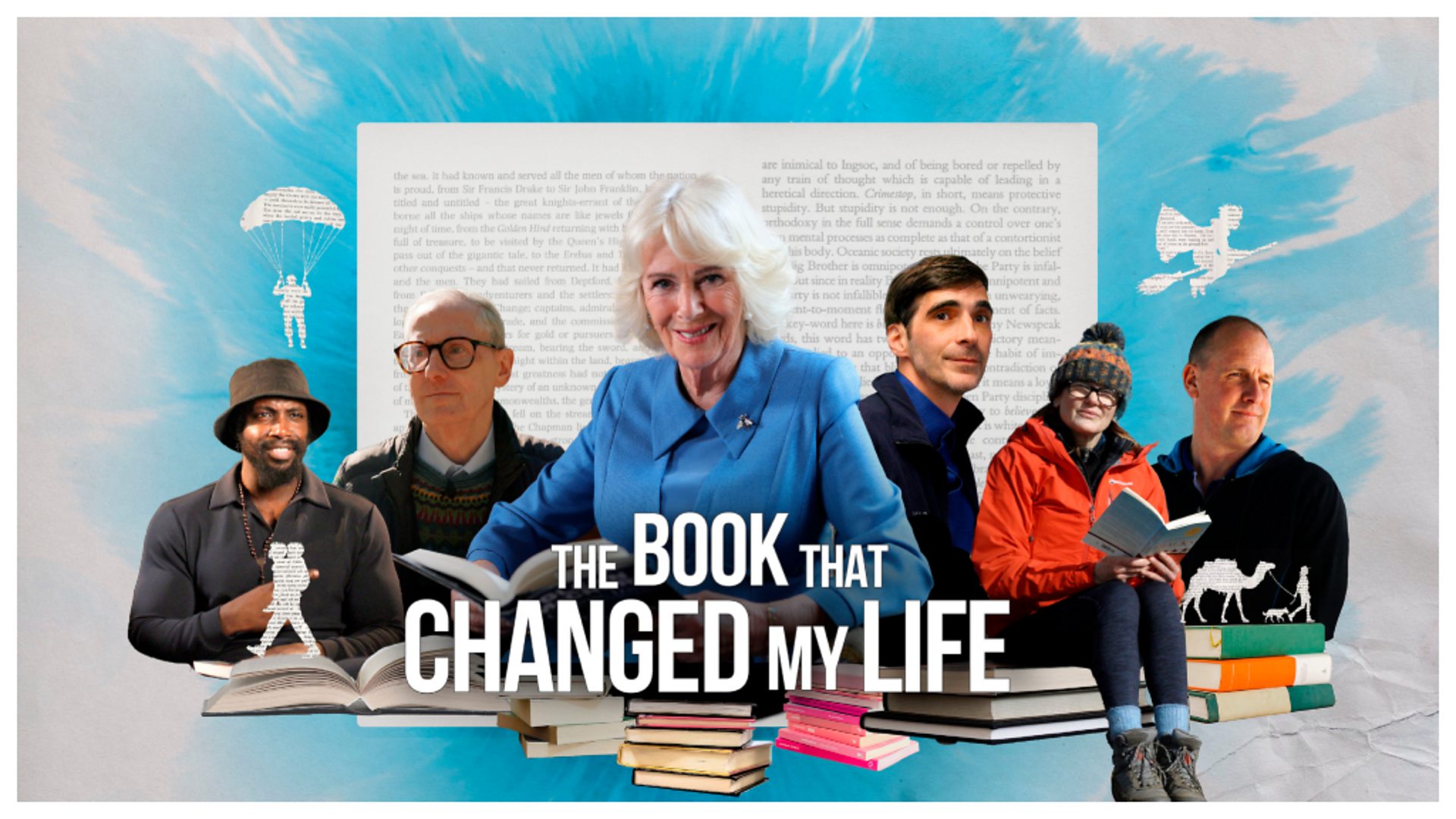 Her Majesty Queen Camilla in promotional image for "The Book That Changed My Life"
