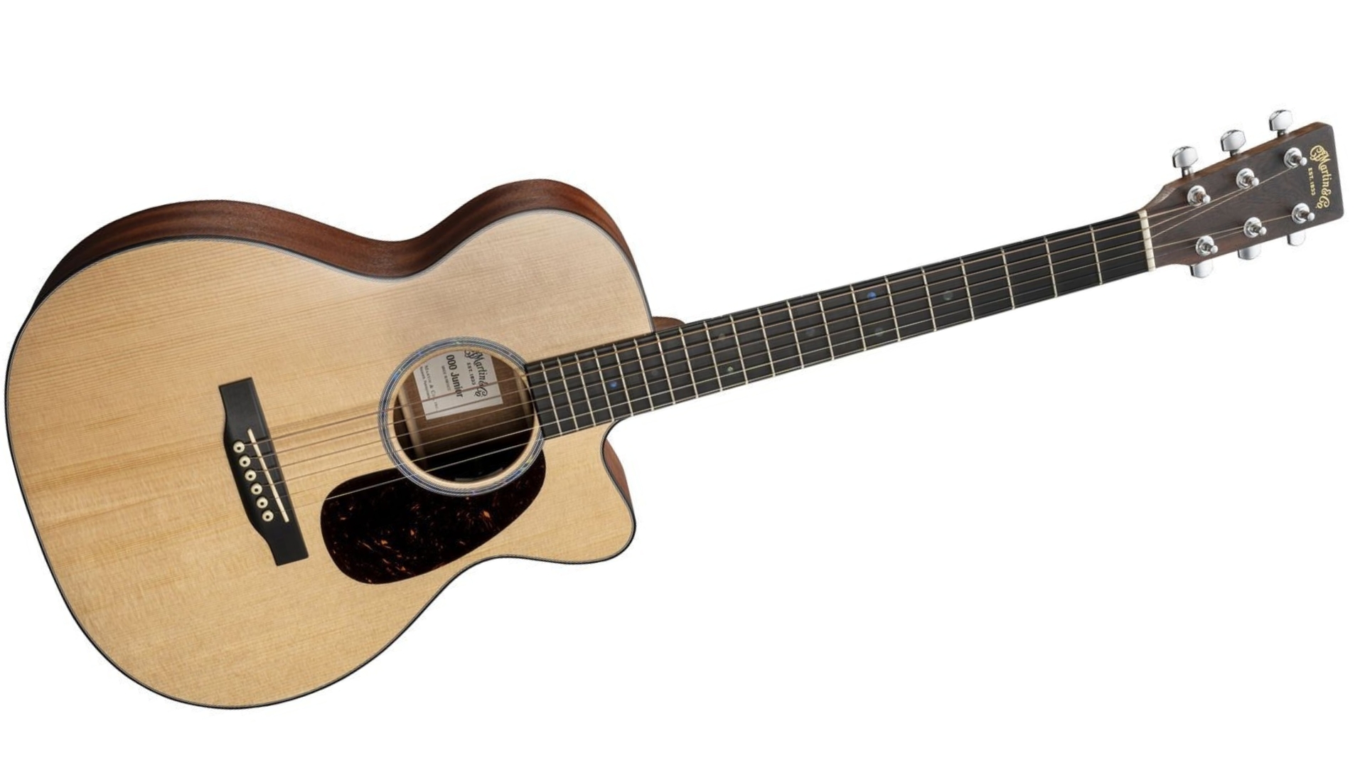 A Martin 000C Jr E acoustic guitar