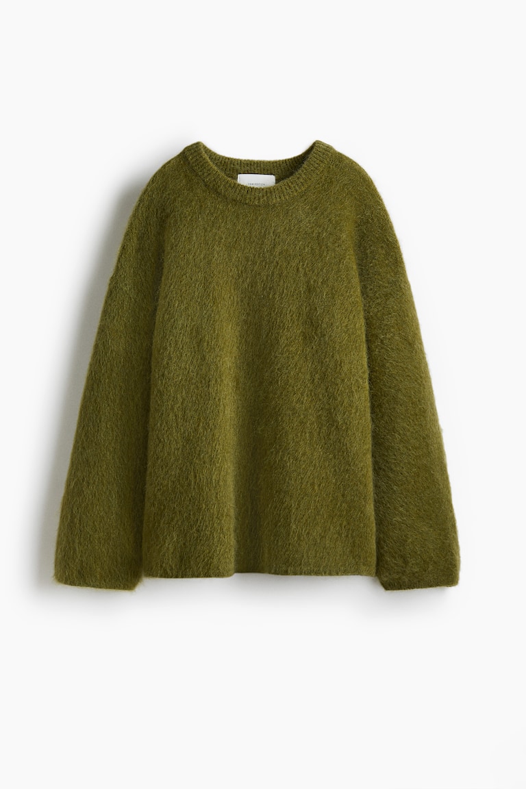 Oversized Mohair-Blend Sweater