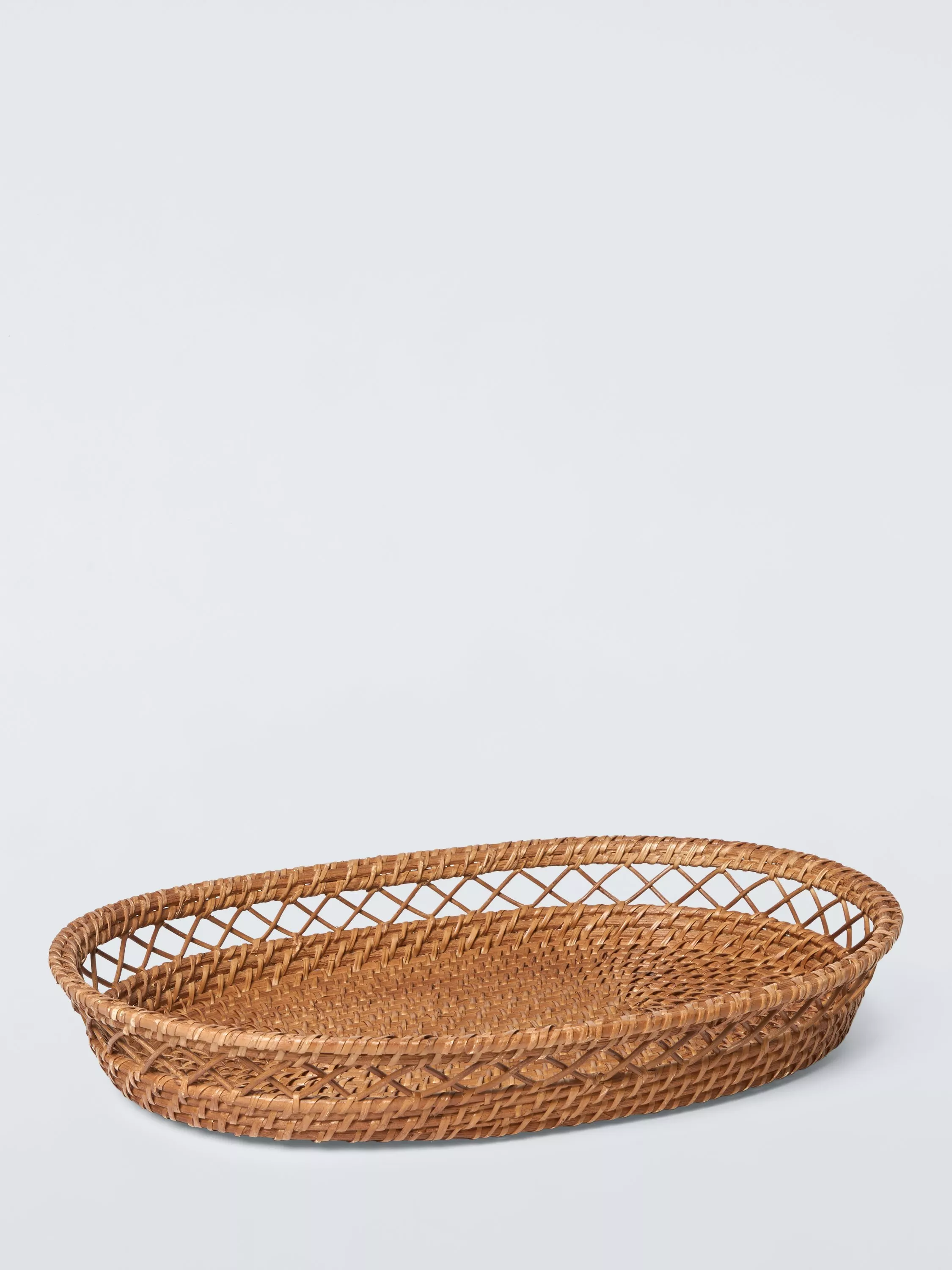 John Lewis X Sanderson Rattan Tray, Natural