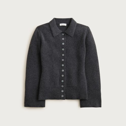 Milano-Stitch Cinched-Waist Cardigan