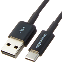 USB-C to USB-A cable (5 pack)