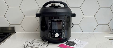 The Instant Pot Pro on a kitchen countertop