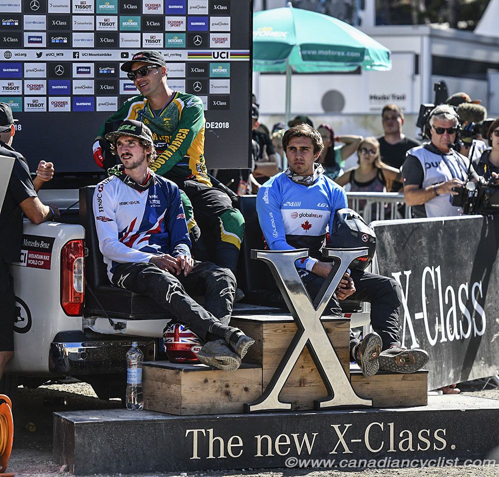 Greg Minnaar atop the Hot Seat, for a long time