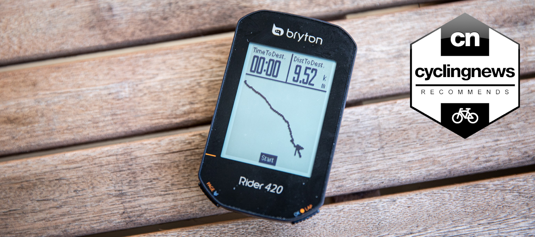 Cadence+HRM sensors Bundle 5 Satellites Systems Support for Extreme Accuracy. 35hrs Long Battery Life Bread-Crumb Trail with Turn-by Turn Follow Track Bryton Rider 420T GPS Cycling Bike Computer 