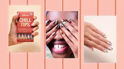 Three of the best press on nails from Chill House and Lottie London