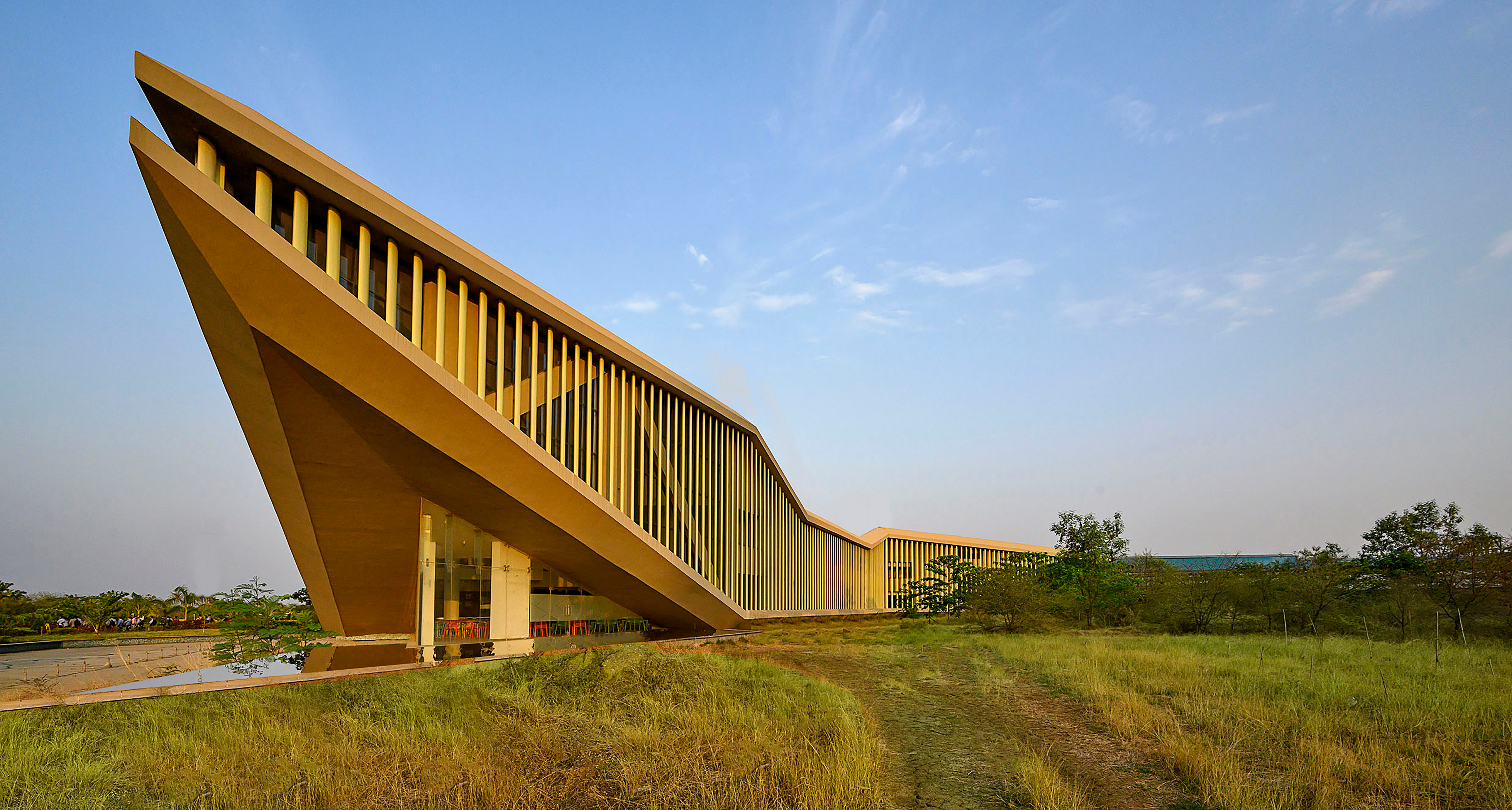 Exterior view of The Courtyard Office Sanjay Puri.