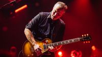 Jason Isbell playing his 1959 Gibson Les Paul ‘Red Eye’ onstage