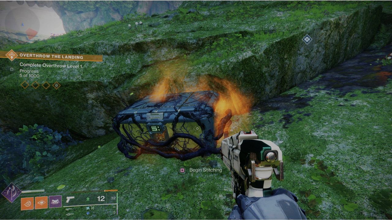 Destiny 2 Prismatic fragments - Facet of Solitude step one