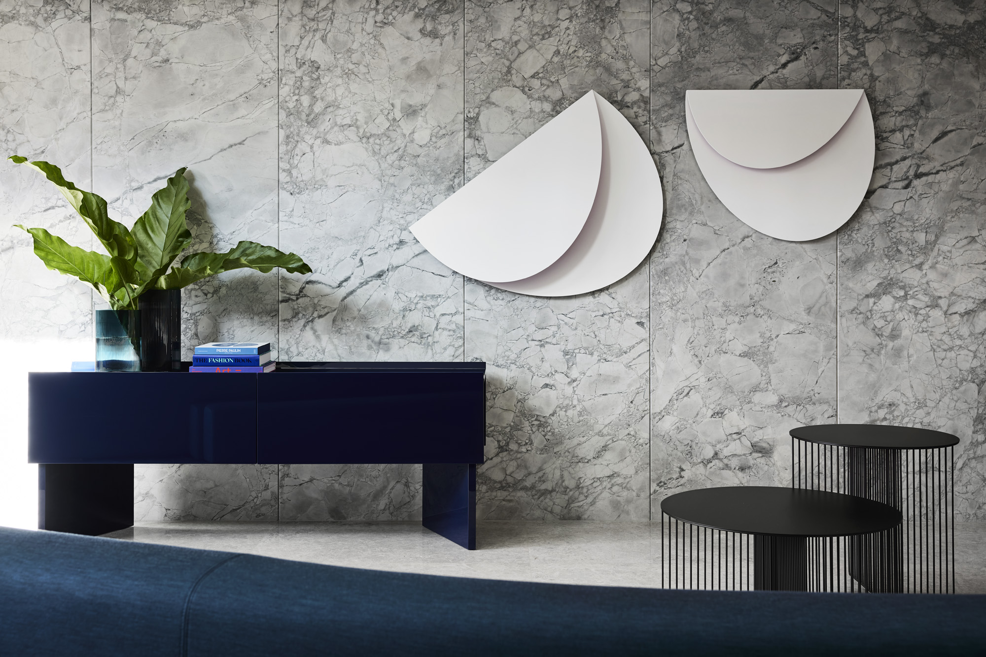 console tables at Curatorial House in Melbourne