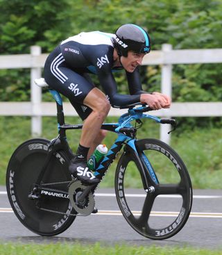 Geraint Thomas, Criterium du Dauphine 2011, stage three ITT