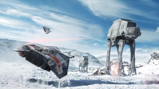 Star Wars Battlefront Snowspeeder