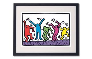 keith haring print from made.com