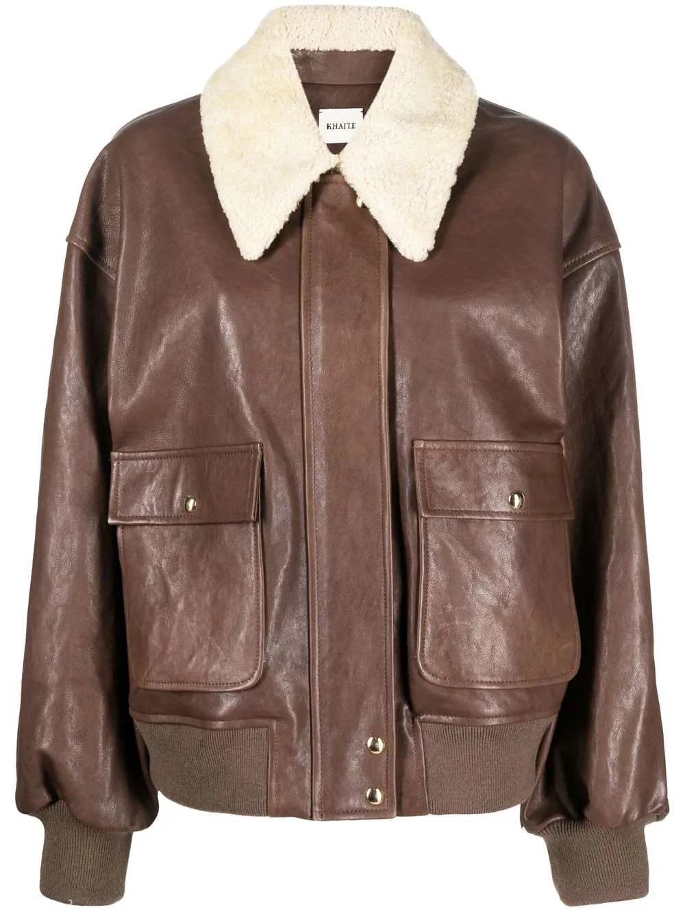 Khaite the Shellar Lambskin Jacket | L