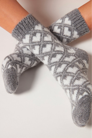 Best Fuzzy Socks 2023| Calzedonia Calzedonia Christmas Soft Short Socks 