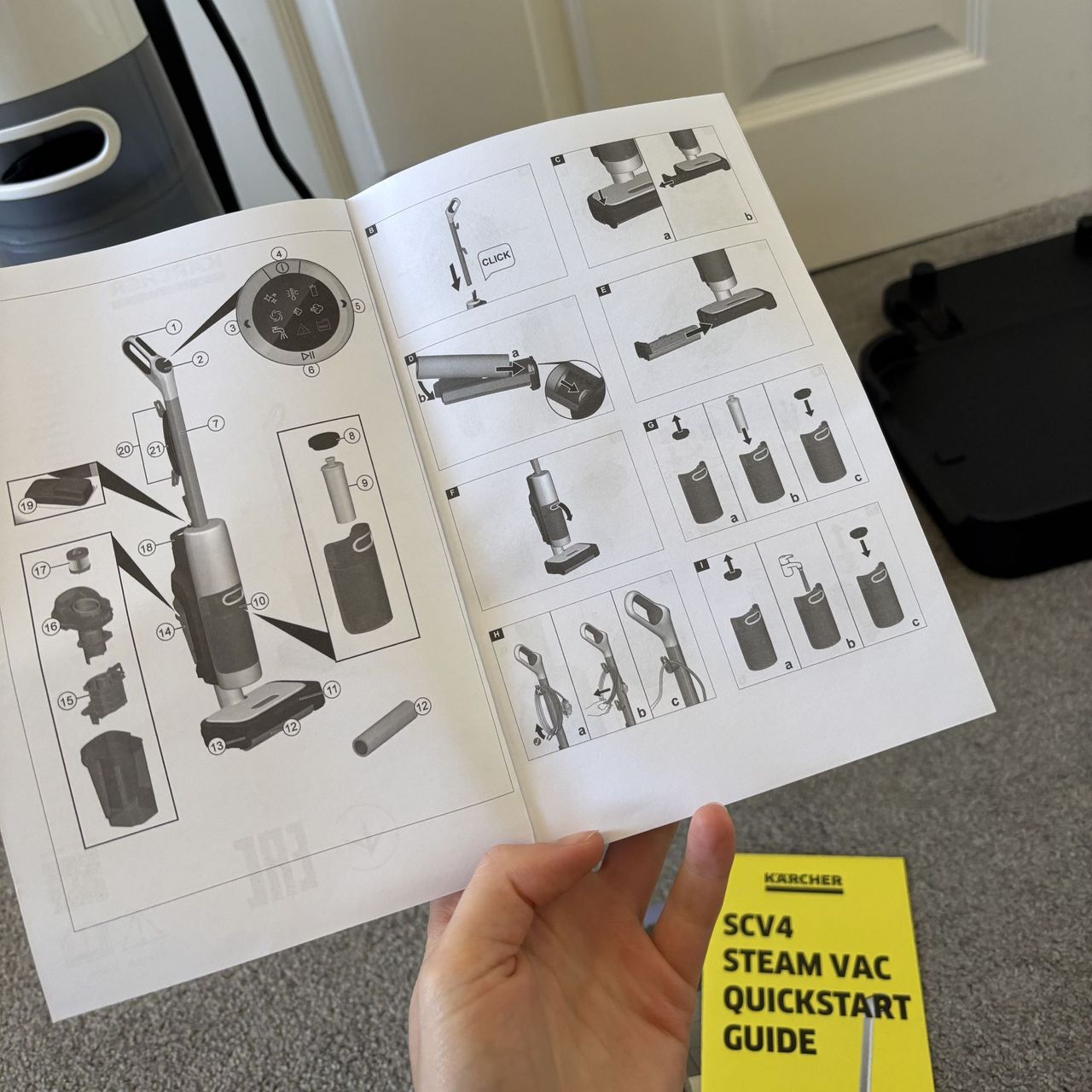 Karcher SCV 4 Steam Cleaner review