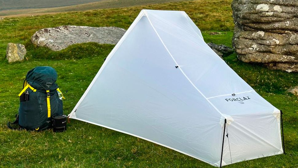 Forclaz MT900 Minimal Editions trekking pole tarp tent review Advnture