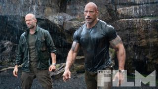 Jason Statham and Dwayne Johnson in Fast & Furious: Hobbs & Shaw
