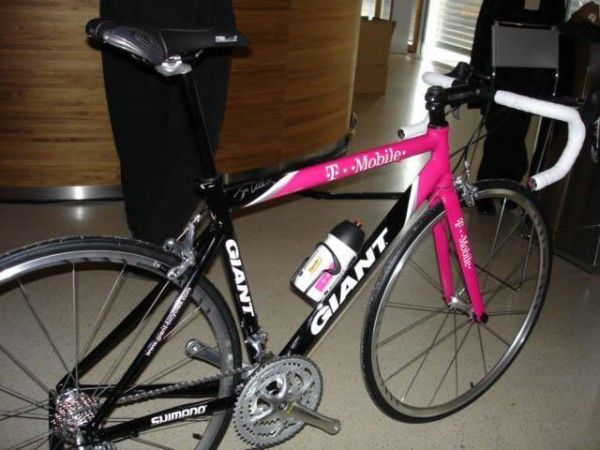 The T-Mobile Giant bike.