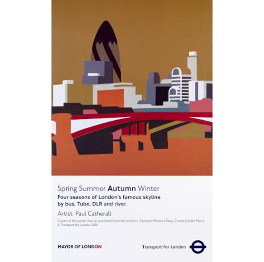 We love the bold use of block colour in these posters