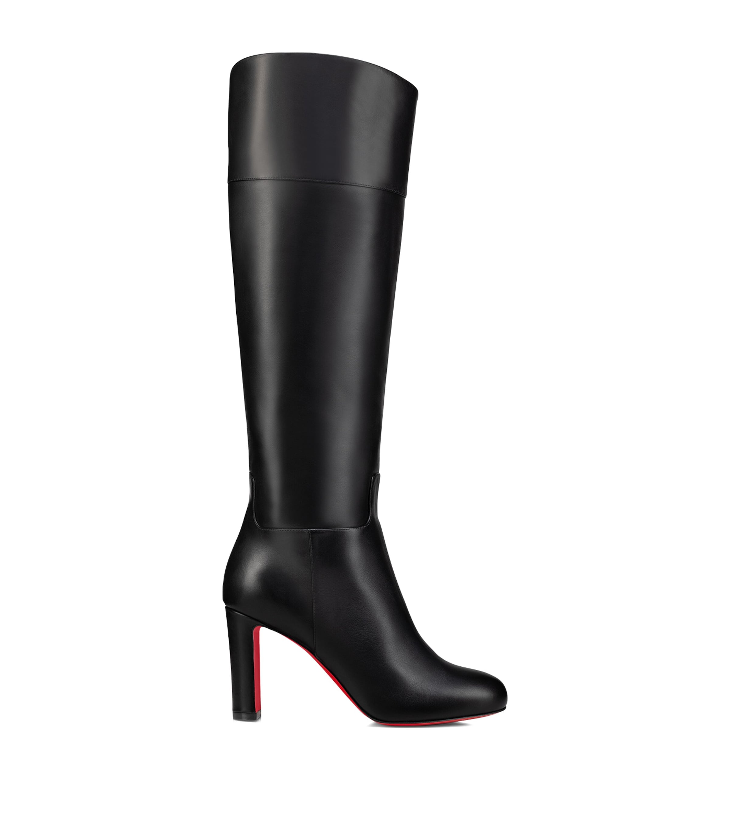 Christian Louboutin Loo Botta Leather Knee-High Boots 85