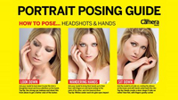 Headshot posing guide