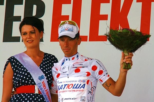 Marco Bandiera (Team Katusha) is best climber after the second stage
