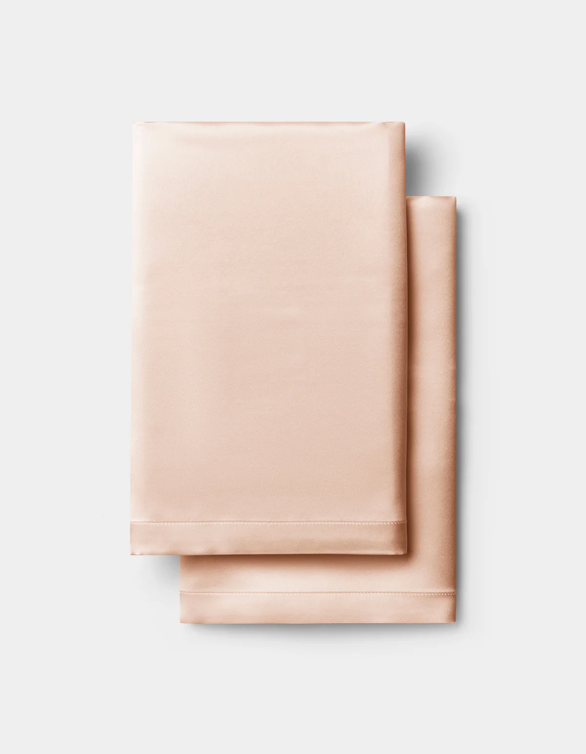Cozy Earth, salmon pink Silk Pillowcase